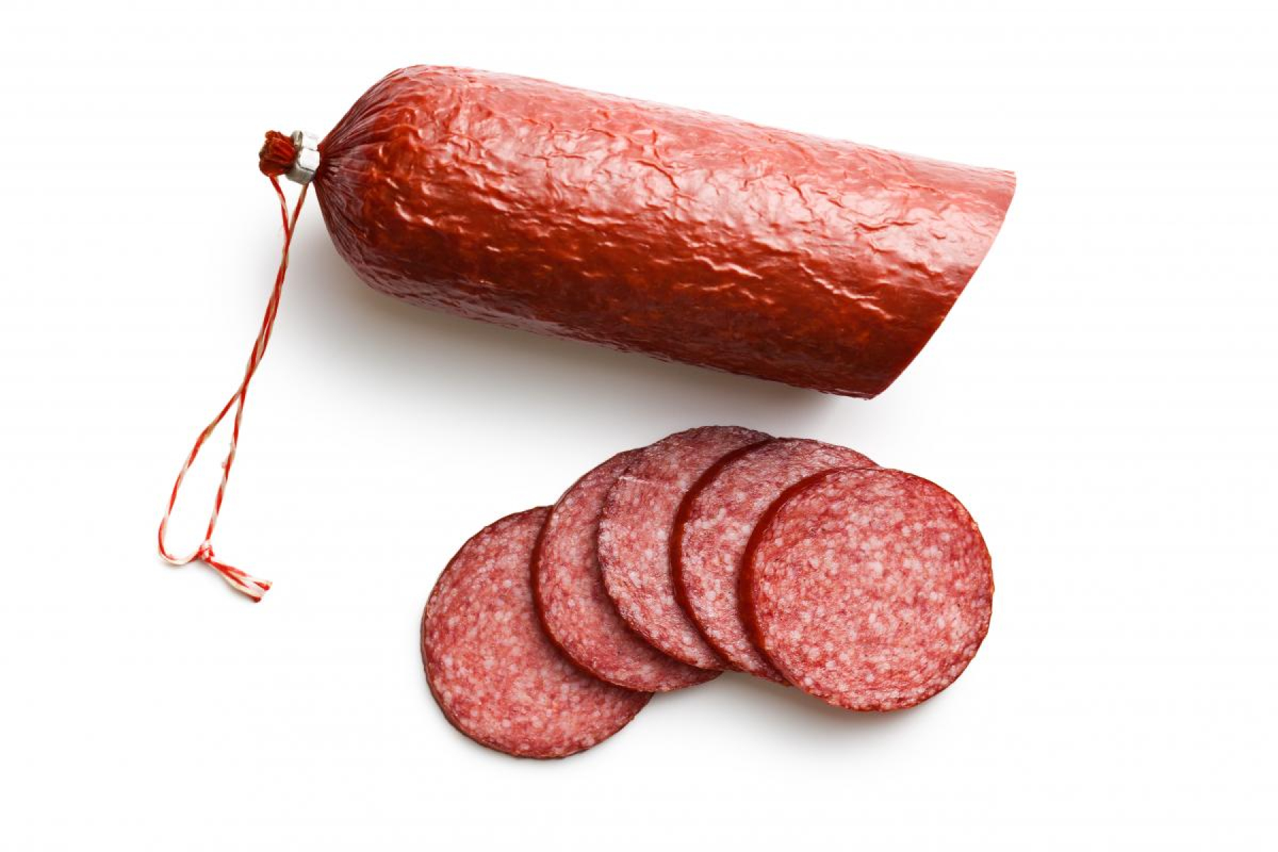 Rindersalami am Stück (geräuchert)