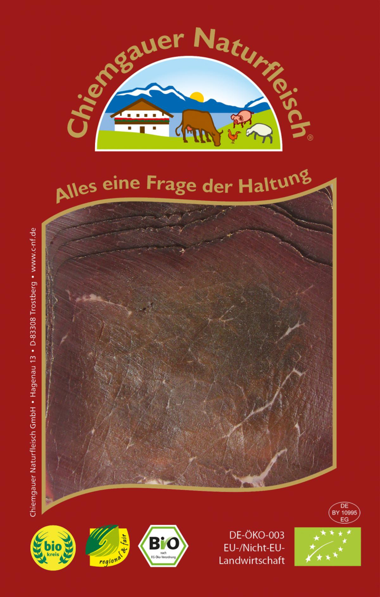 Rinderschinken Bündner Art