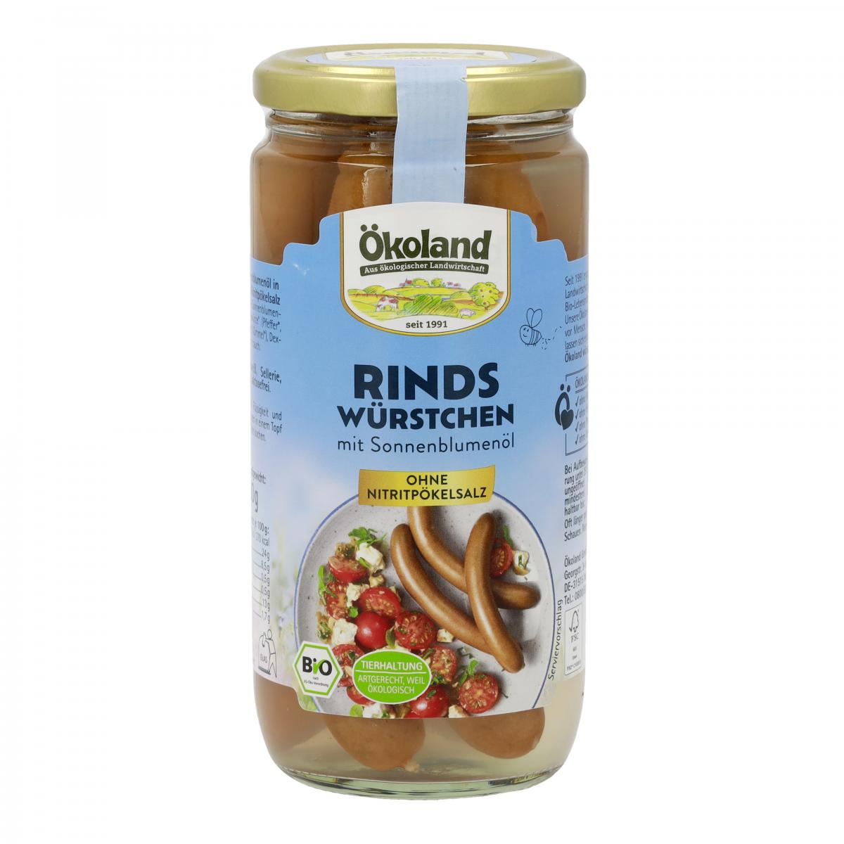 Rindswürstchen Bioland