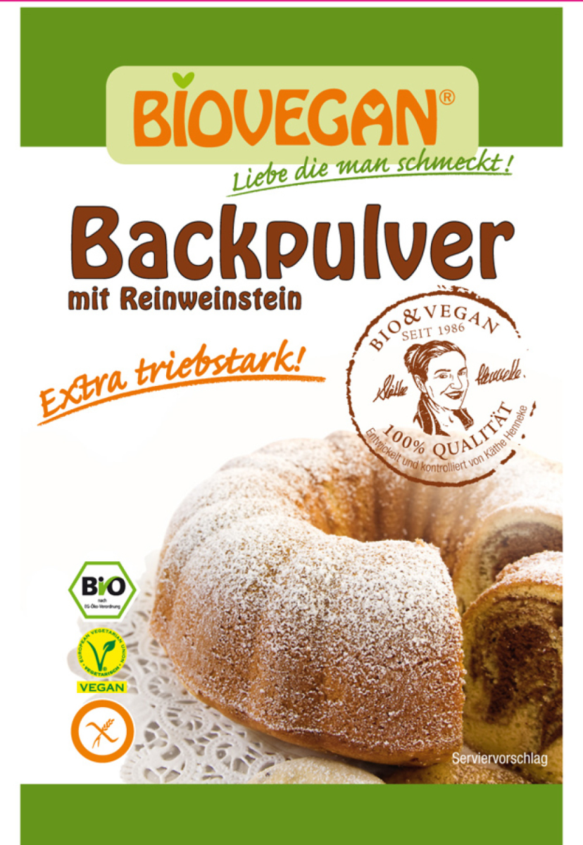 Weinstein Backpulver (4 Beutel)