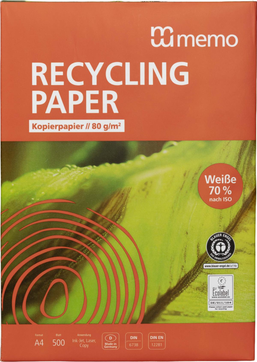 Recycling Kopierpapier memoPRINT