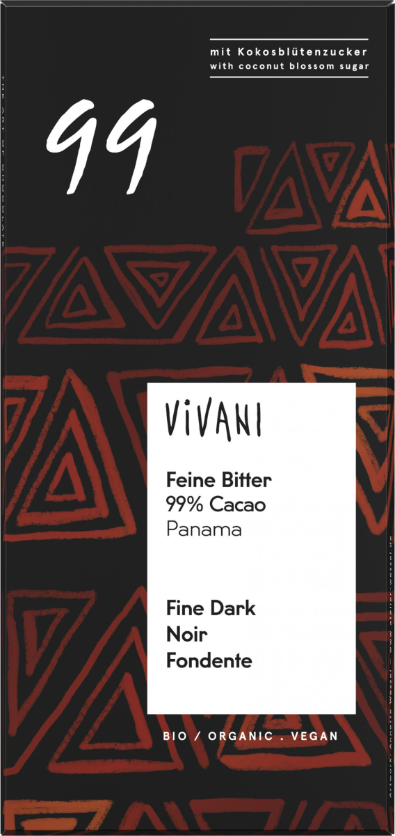 Feine Bitter mit 99% Cacao