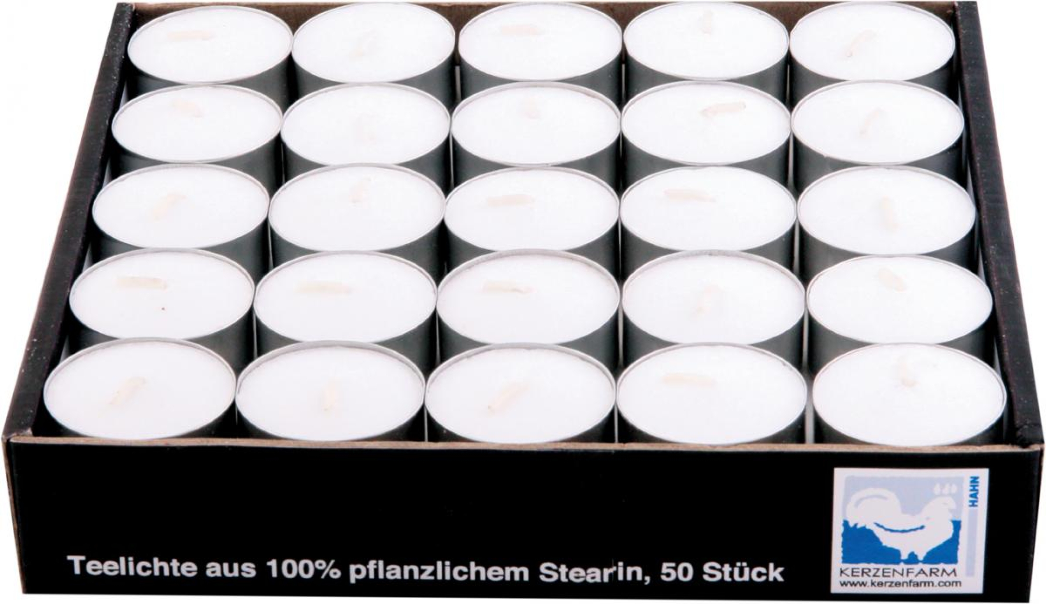 StearinTeelicht im Alunapf