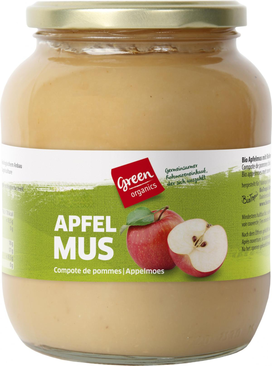 green Apfelmus 700g/720ml