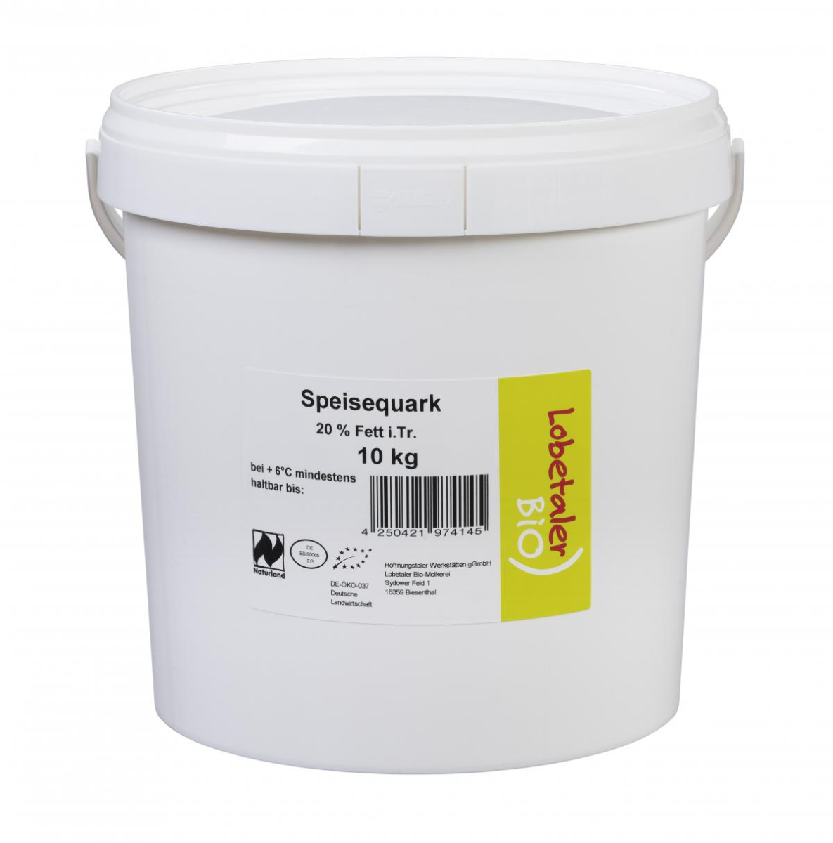 Quark 20% Fett 10kg - Vorbestellartikel -