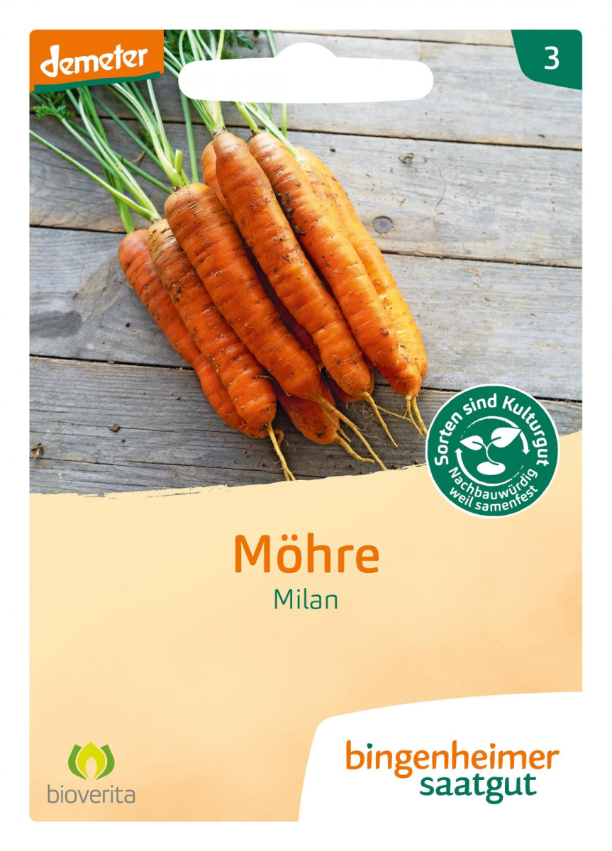 Möhre Milan, Bingenheimer Saatgut