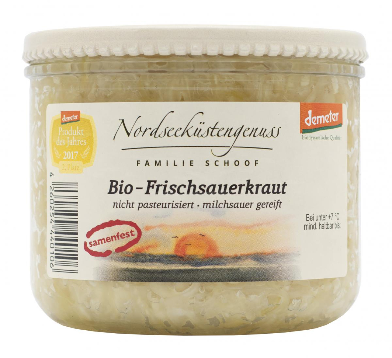 Sauerkraut im Glas