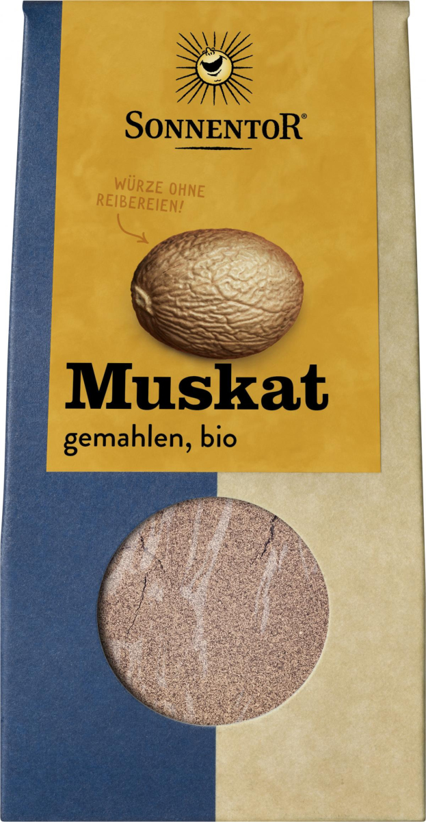 Muskatnuss, gemahlen,