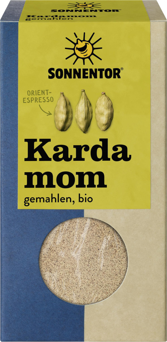 Kardamom, gemahlen
