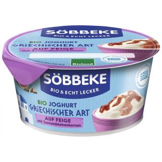 Joghurt griech. Art auf Feige