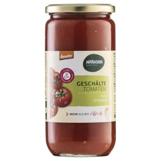 Geschälte Tomaten, demeter