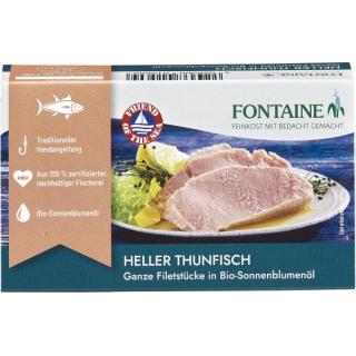 Heller Thunfisch in Sonnenblumenöl