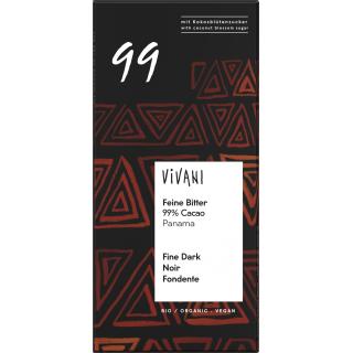 Feine Bitter mit 99% Cacao