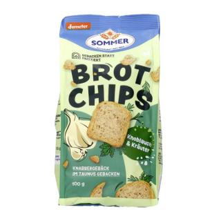 Brot Chips Knoblauch & Kräuter