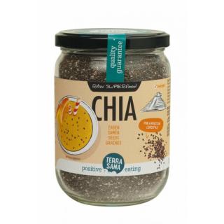 Chia Saat schwarz im Glas