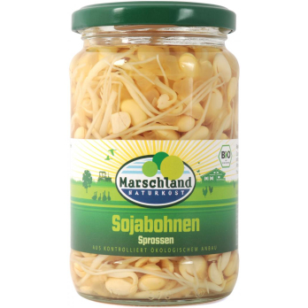 Sojabohnen Sprossen