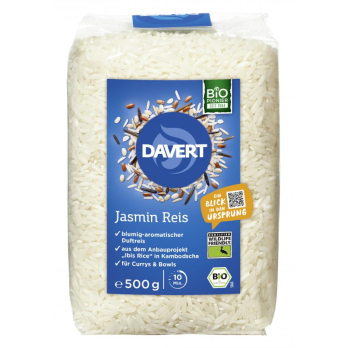 Reis Jasmin, weiß