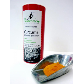 Curcuma, gemahlen