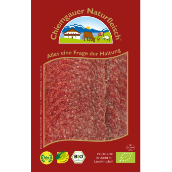 Lammsalami, geschnitten