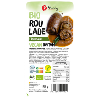 Rosmarin Roulade vegan