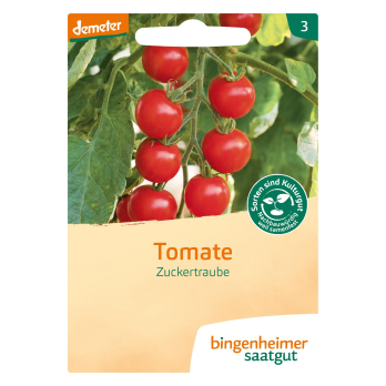 Cocktailtomate Zuckertraube, Bingenheimer Saatgut