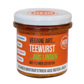 Teewurst mit feinen Zutaten (vegan)