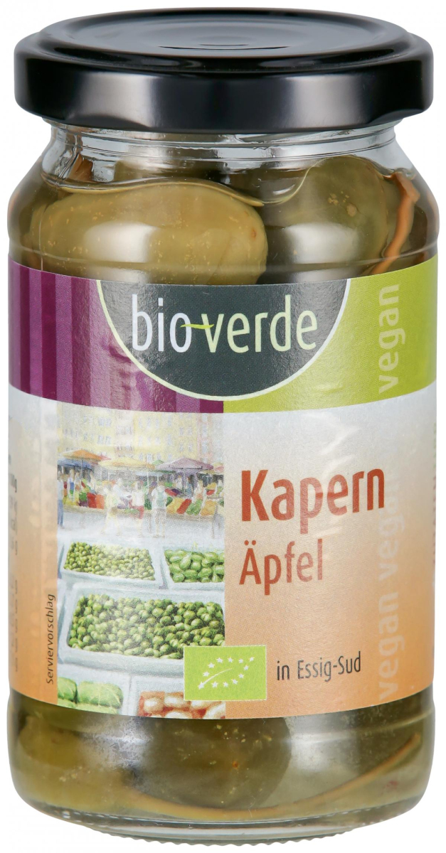 Kapernäpfel in feinem Essig-Su