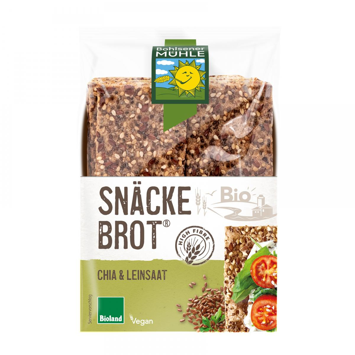 Snäckebrot Chia & Leinsaat