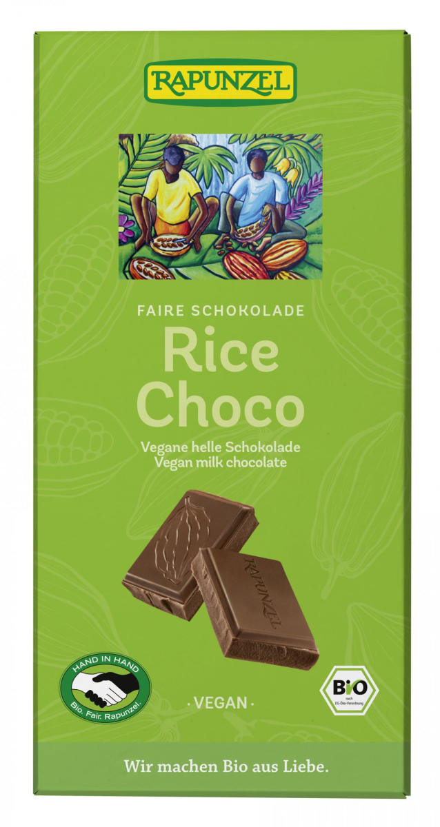 Rice Choc, vegane helle Schokolade