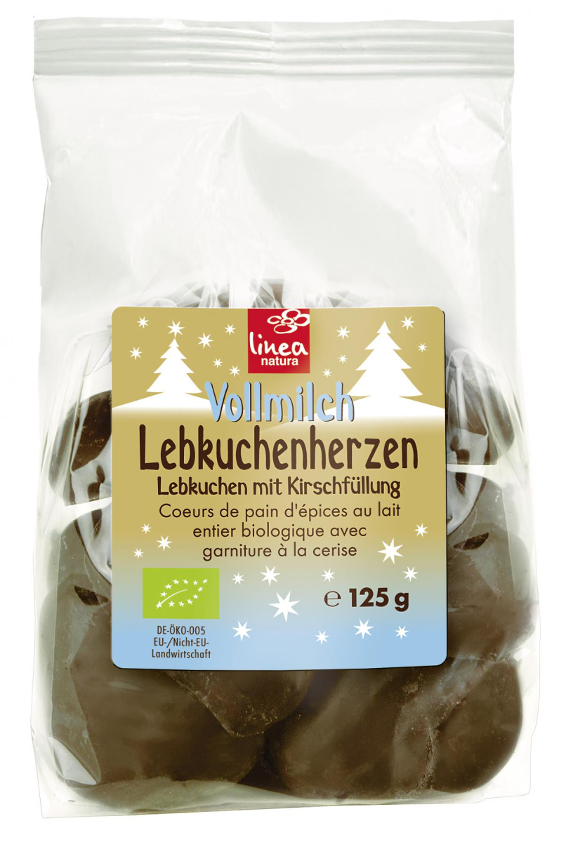 Lebkuchenherzen VM gefüllt -Kirsche 125 g