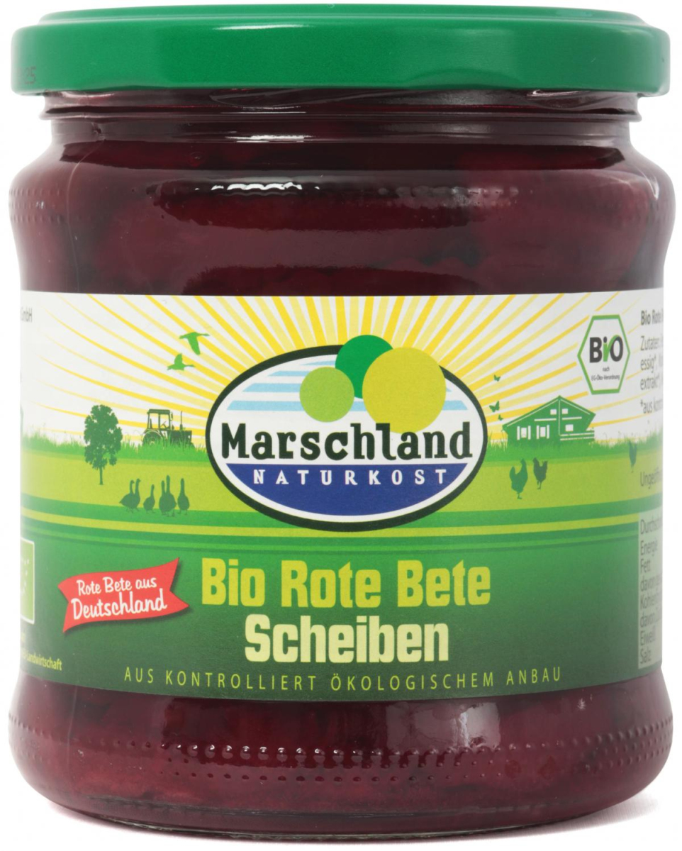 Rote Bete Scheiben