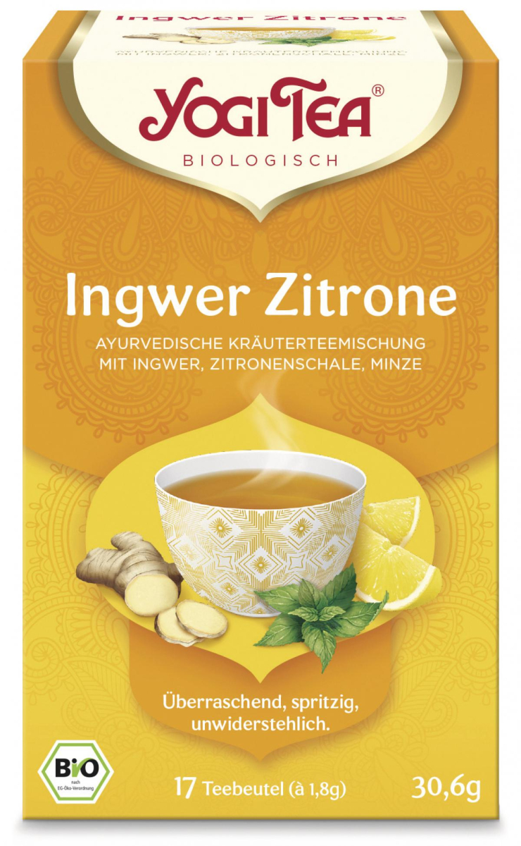Yogi Tee Ingwer Zitrone