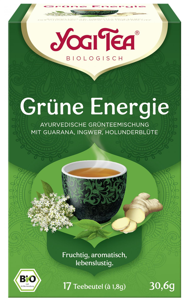 Yogi Tee Grüne Energie