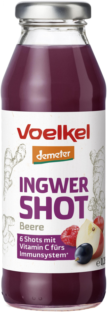 Shot Ingwer Beeren