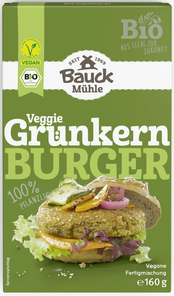 Grünkern Burger
