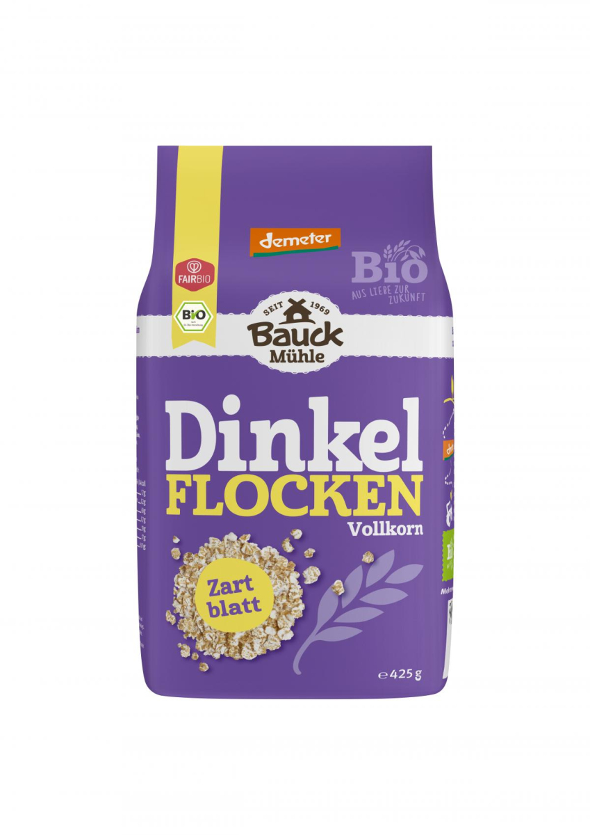 Dinkelflocken Zartblatt, Demeter