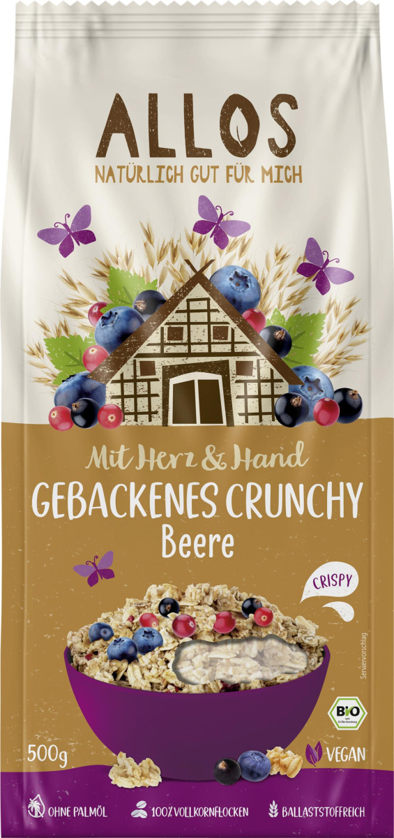 Gebackenes Crunchy Beere