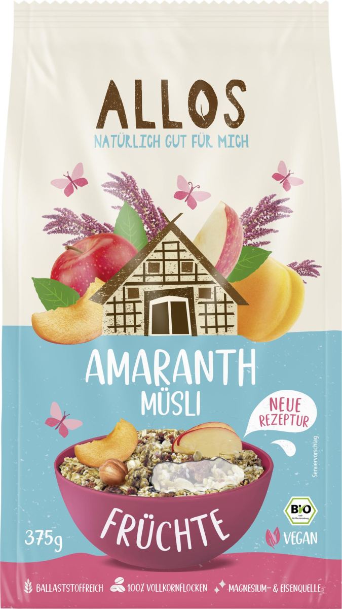 Amaranth Früchte Müsli