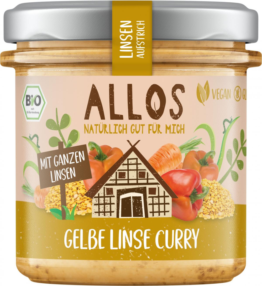 Linsenaufstrich Gelbe Linsen