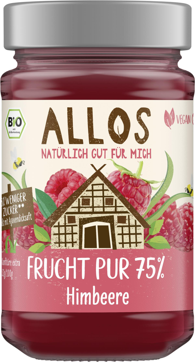 Frucht Pur Himbeere