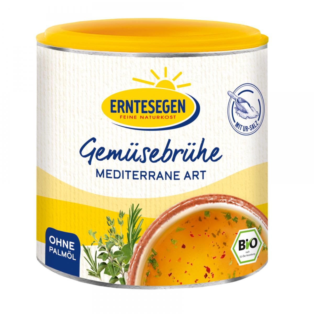 Gemüsebrühe mediterran (Vegan & ohne Palmöl)