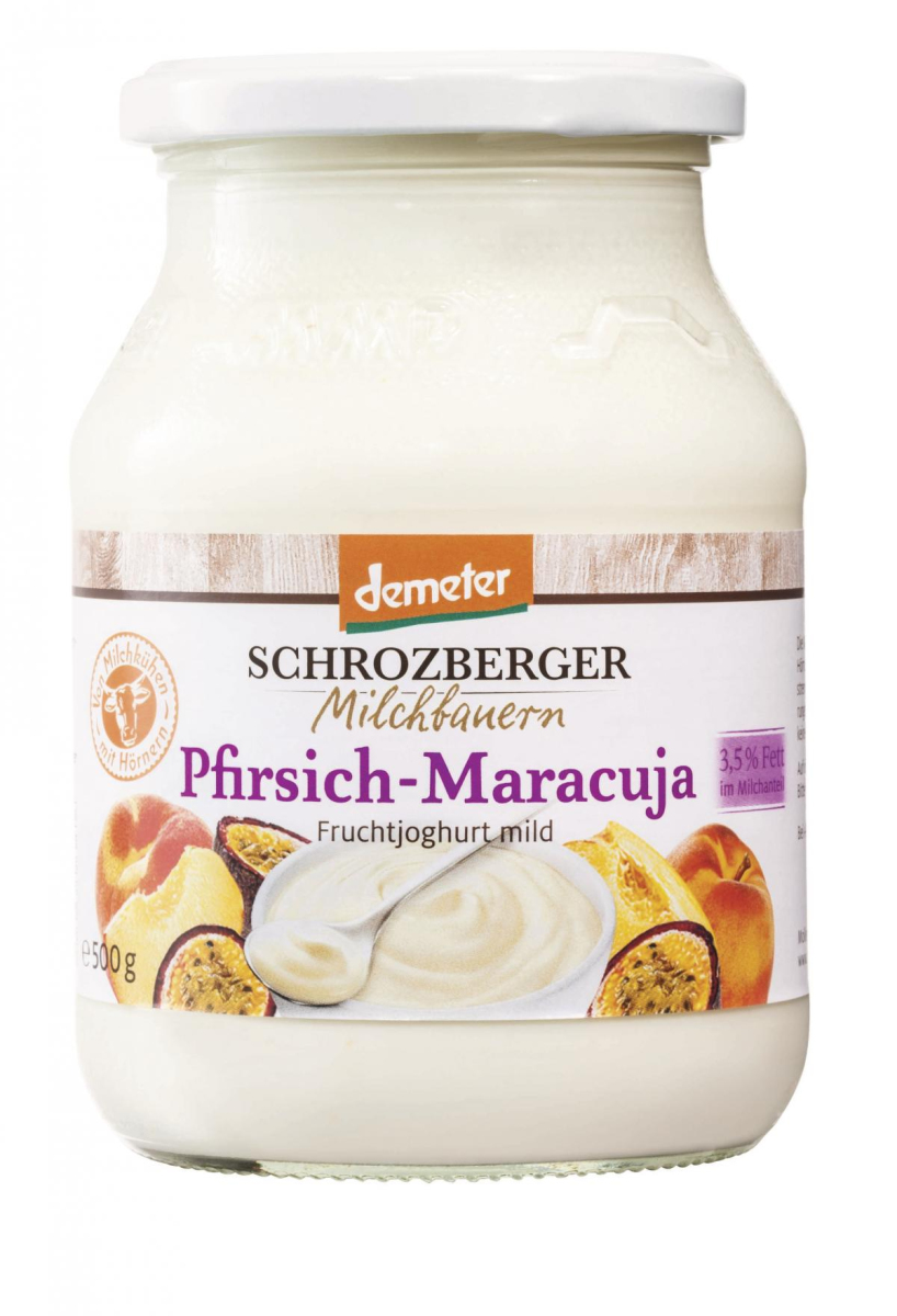 Joghurt Pfirsich-Maracuja (demeter)