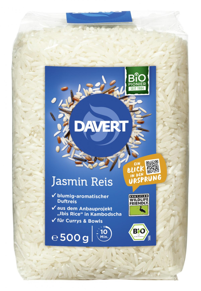 Reis Jasmin, weiß