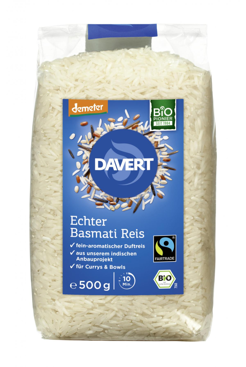 Echter Basmati Reis, weiß