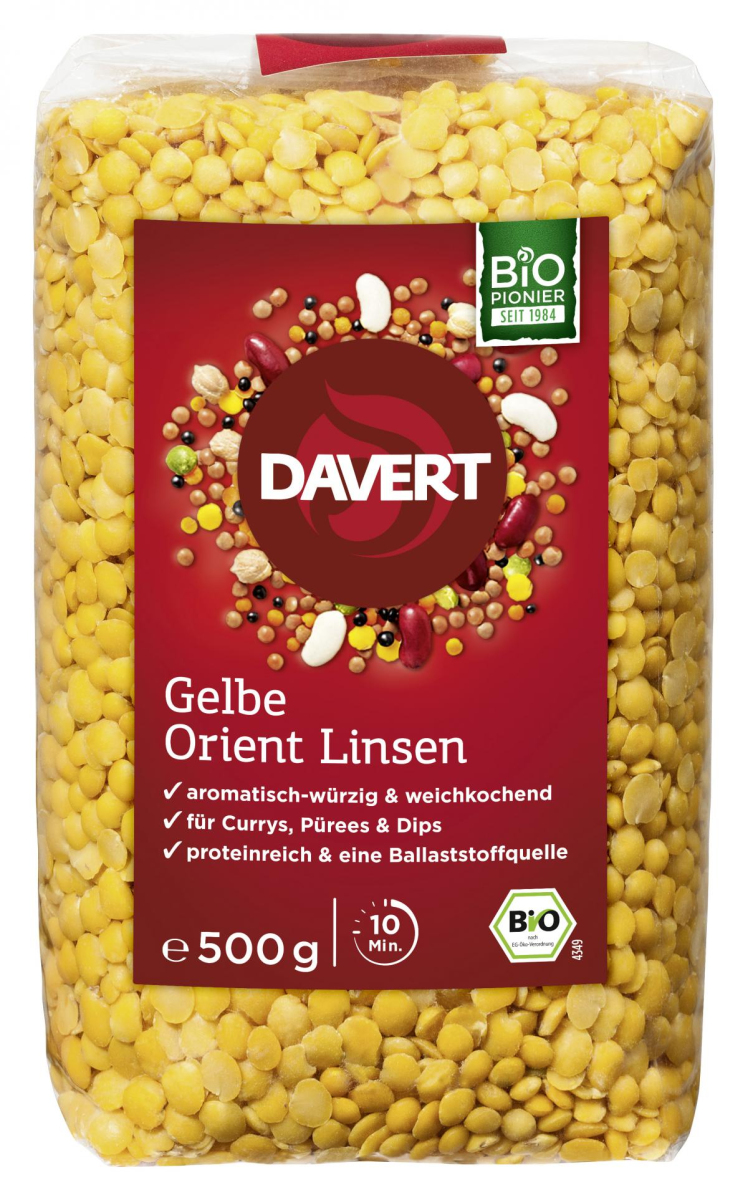 Gelbe Orient Linsen