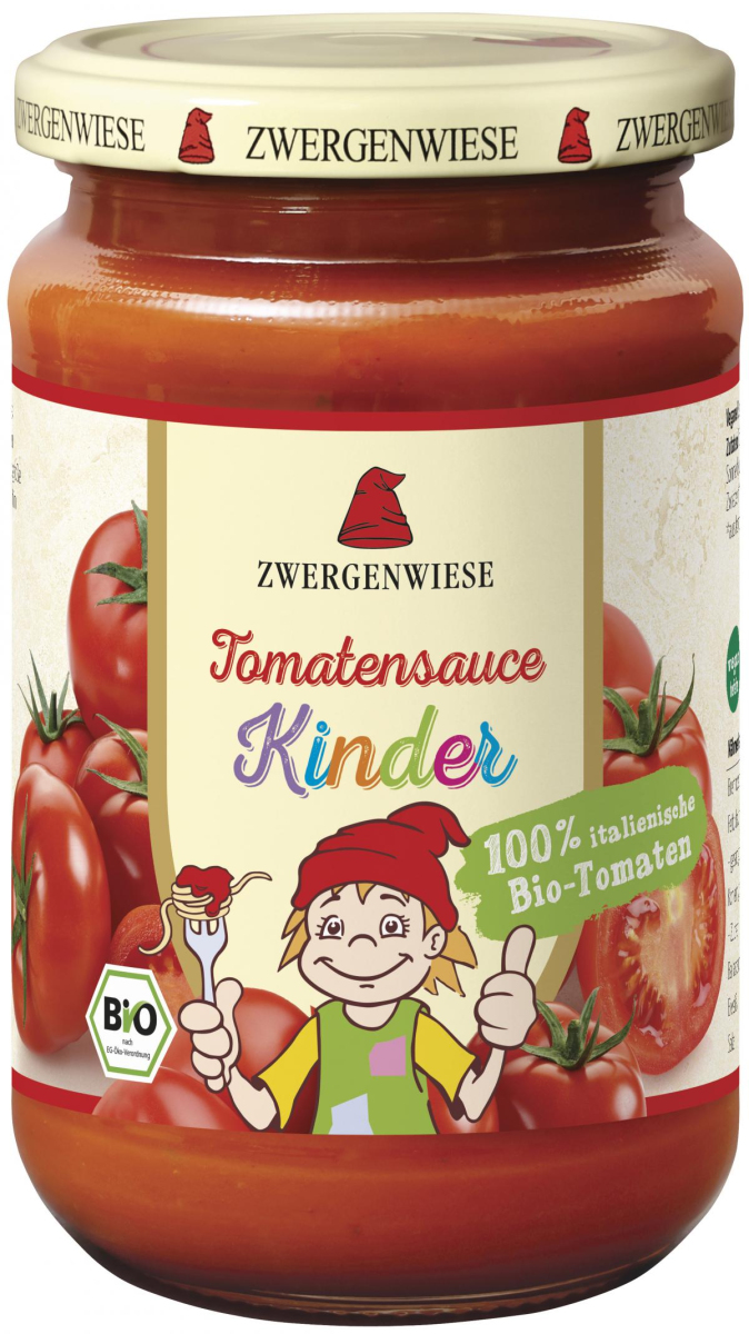 Kinder Tomatensauce mit Apfelsüße (Vegan)