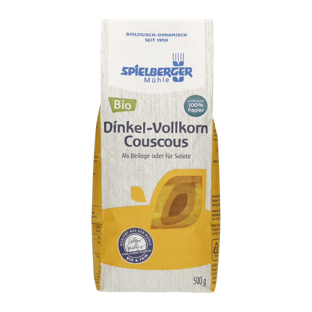 Dinkel-Vollkorn Couscous