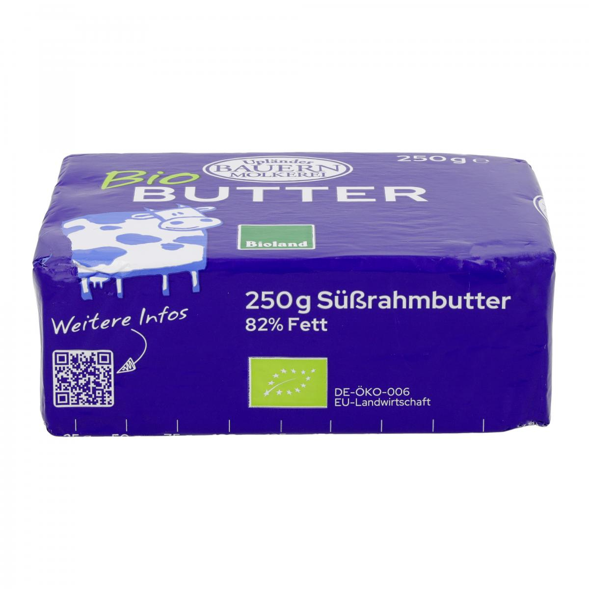 Upländer Butter aus Süßrahm
