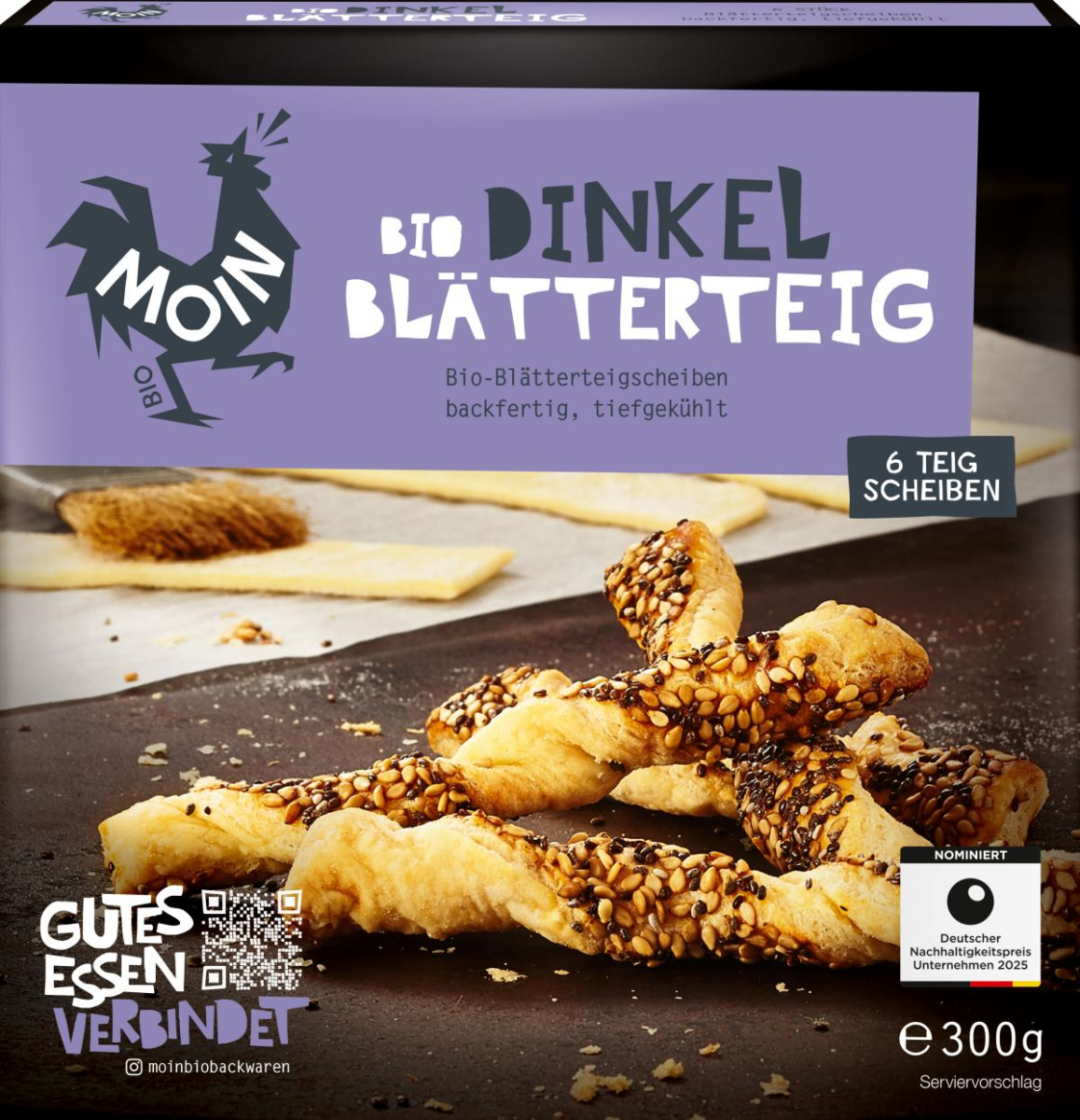 Dinkel Blätterteig (tiefgekühlt)