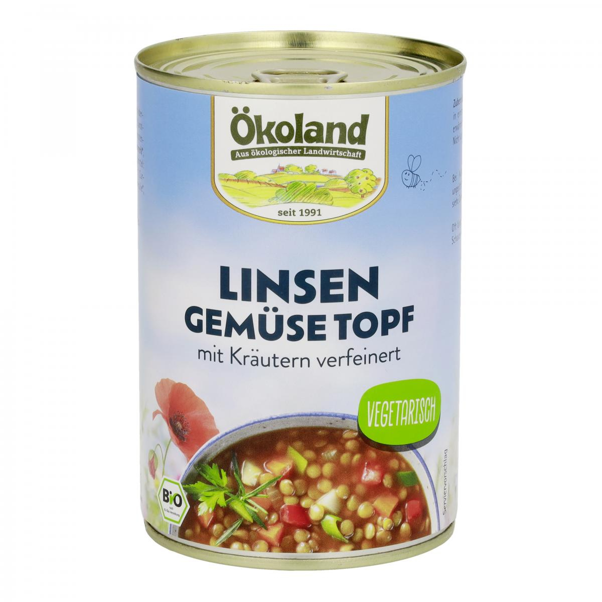 Linsen-Gemüse-Topf